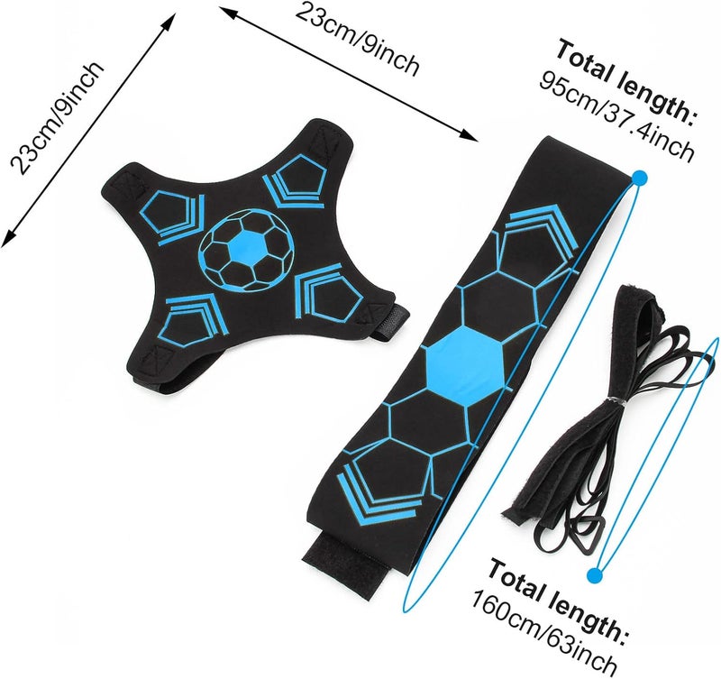 Coolrunner Solo Soccer Kick Trainer, Kick Hands Free Solo Soccer Trainer for Adult Kids, Football/Volleyball/Rugby Trainer Perfect for Football Skill Improvement, Fits Ball Size 3, 4, and 5 ﻿ - Image 3